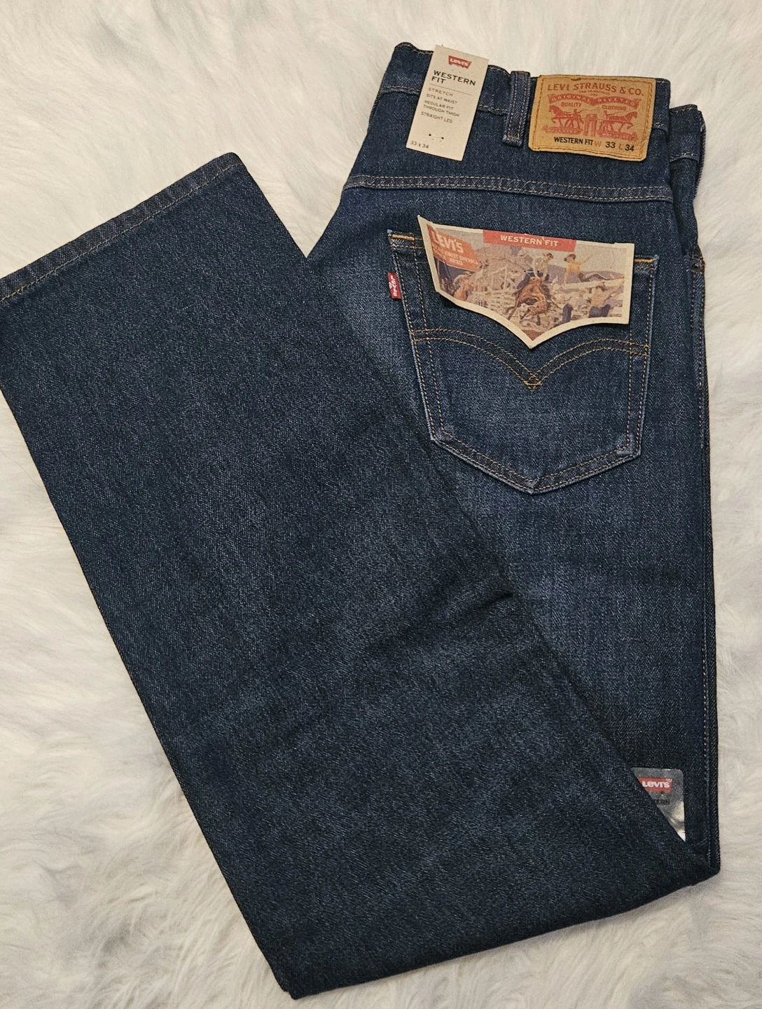 Men's Levi's Western Fit Jeans 33x34