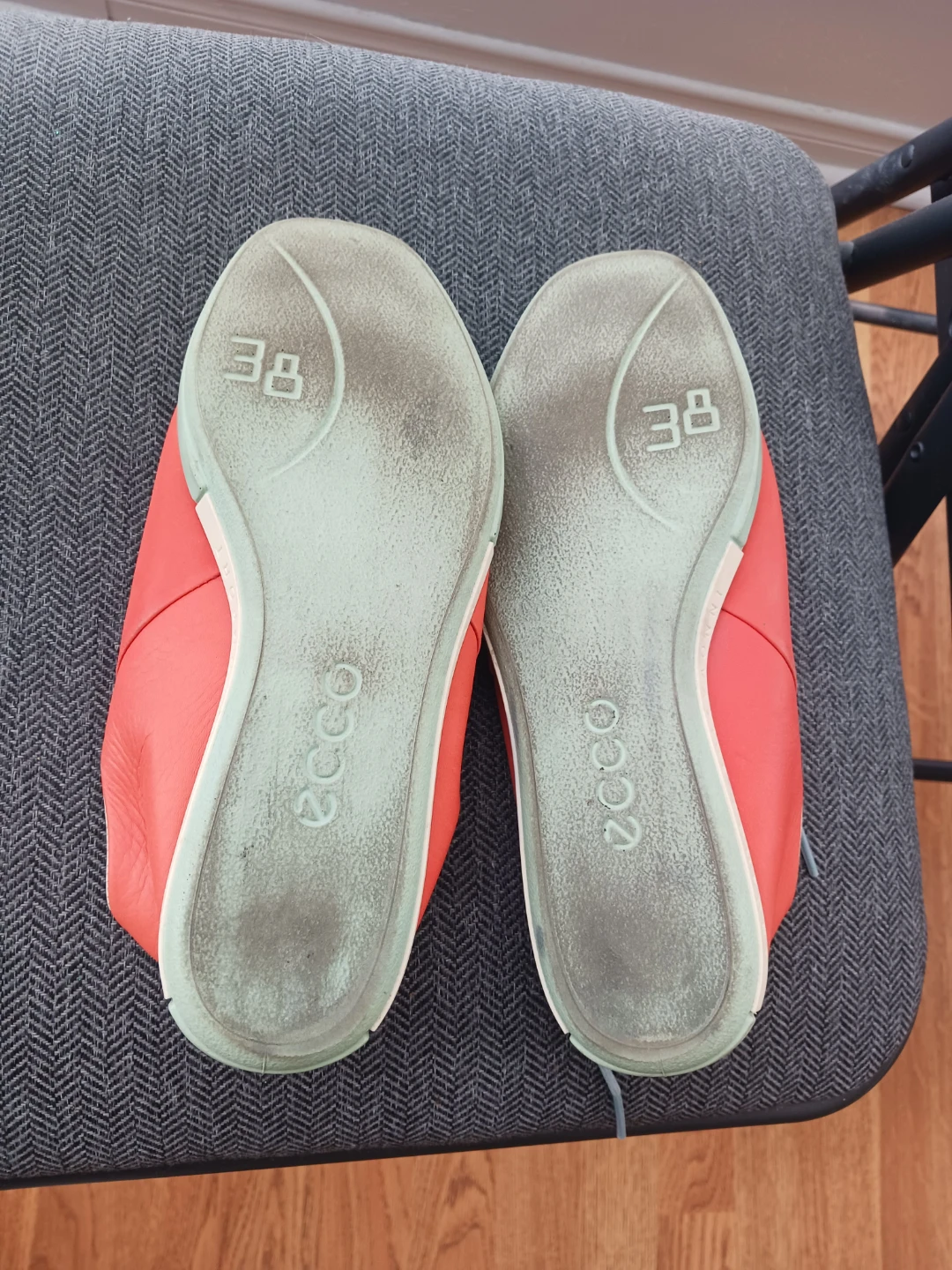 Ecco orange Leather Loafers - photo 3