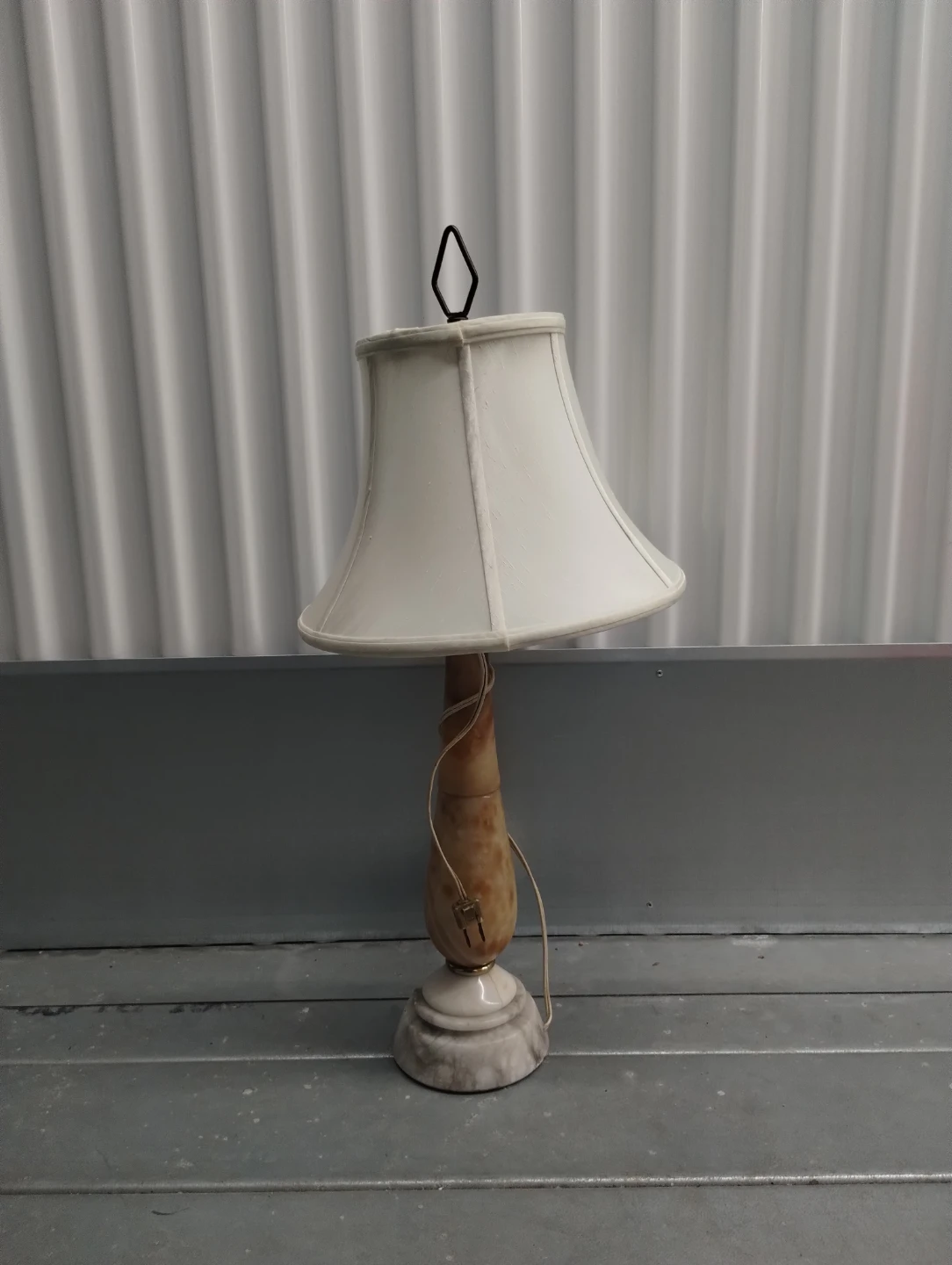 Table Lamp with Marble Base