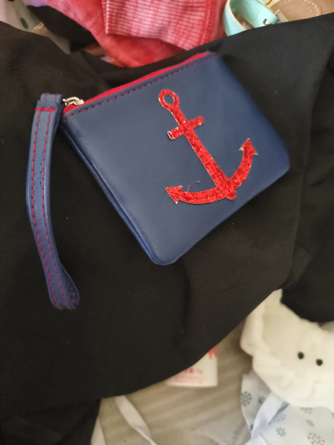 Blue Anchor & Ahoy Coin Purse - photo 3