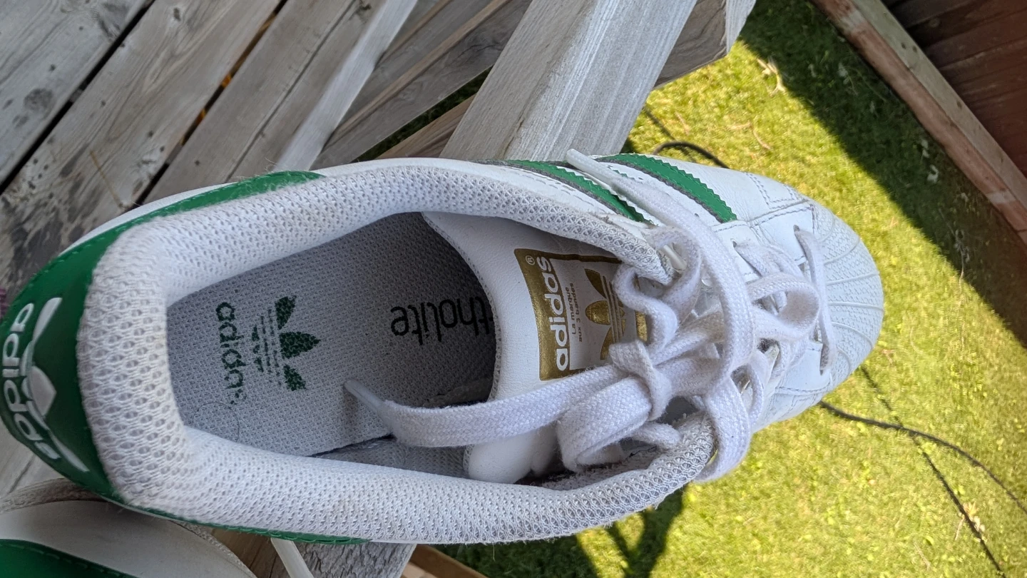 Adidas Superstar Sneakers - White/Green - photo 5