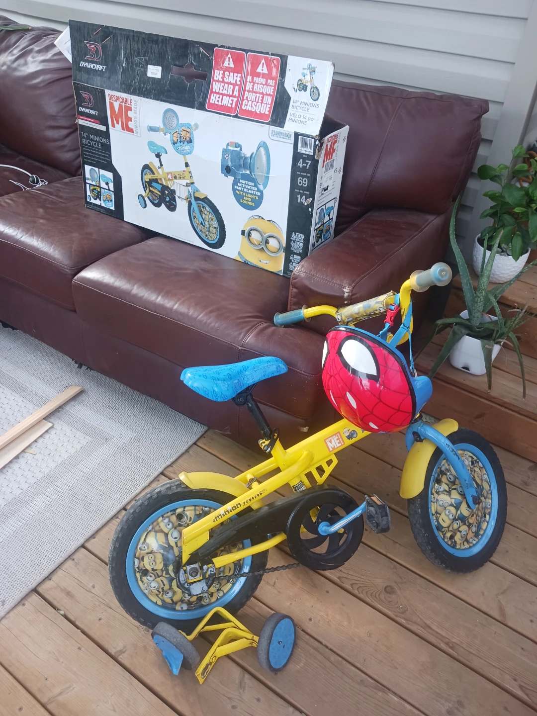 Dynacraft 14" Despicable Me Minions Bike with Training Wheels