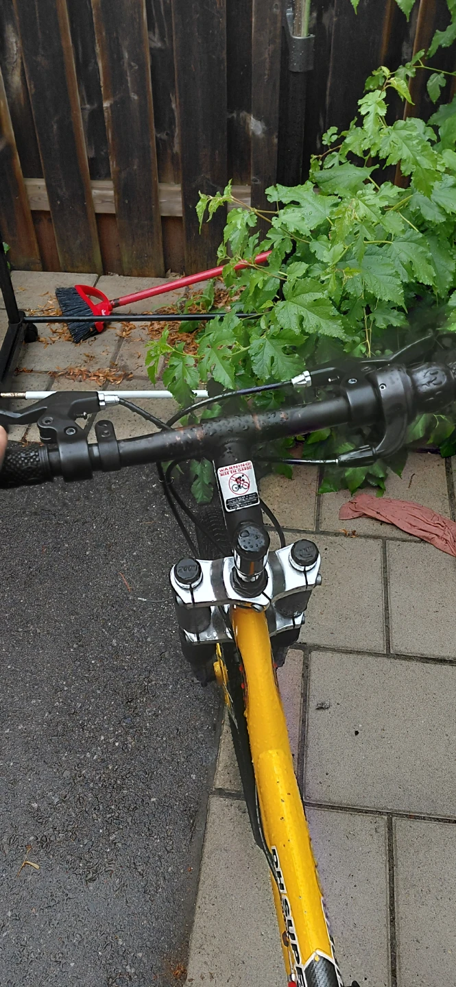 Yellow DH SUPER 20 Mountain Bike - photo 5