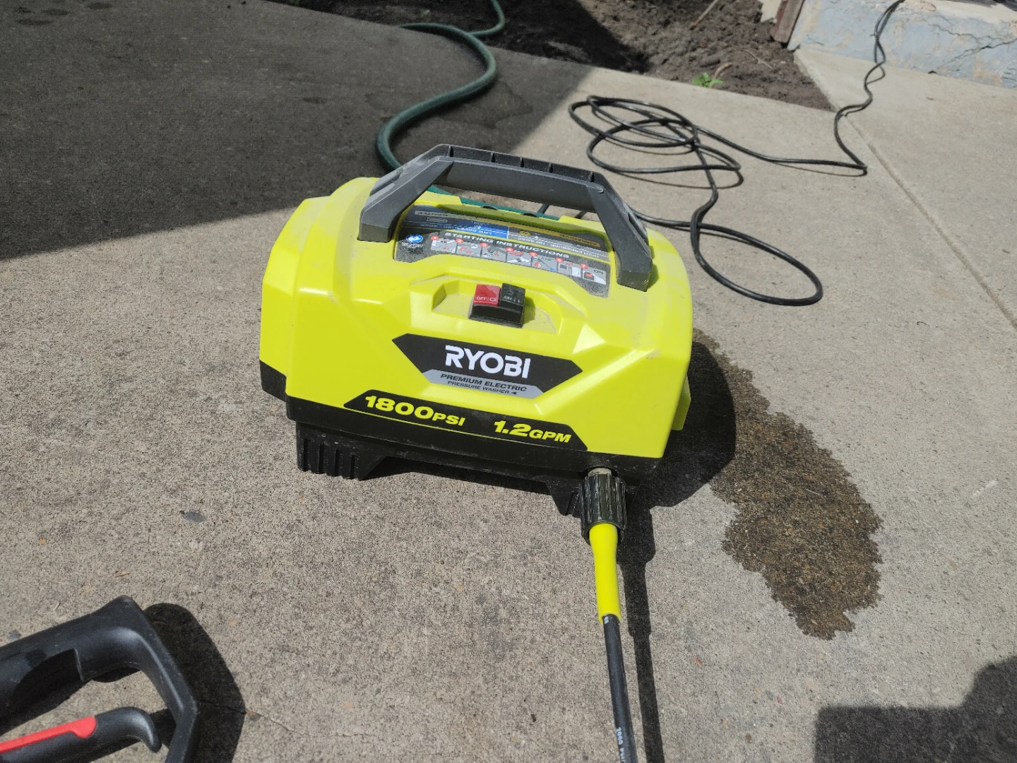 Ryobi 1800 PSI Electric Pressure Washer - photo 2