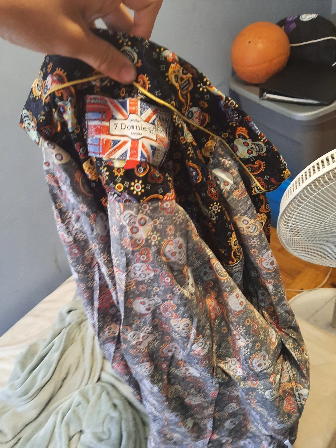 7 Downie Street button up scull print creative - photo 2