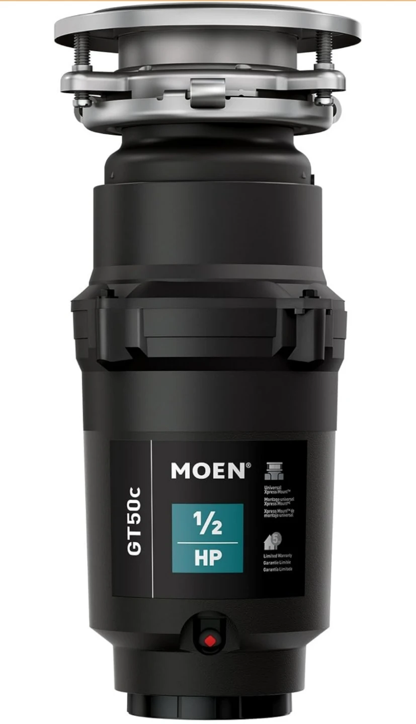 MOEN Prep GT50c 1/2 HP Garbage Disposal