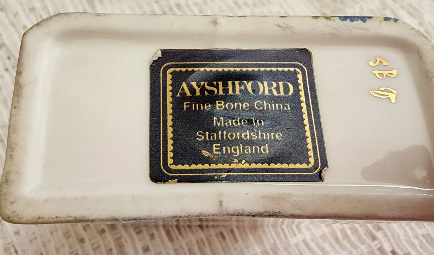 Vintage Ayshford Roses Mantel Clock (Made in England) - photo 5