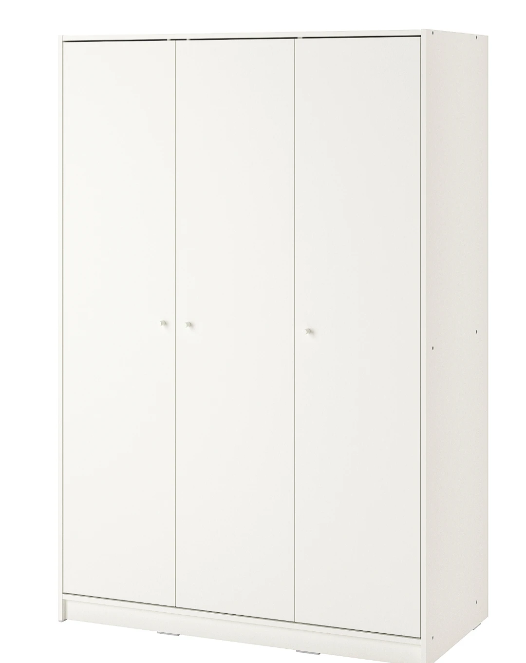 White 3-Door Wardrobe - photo 2