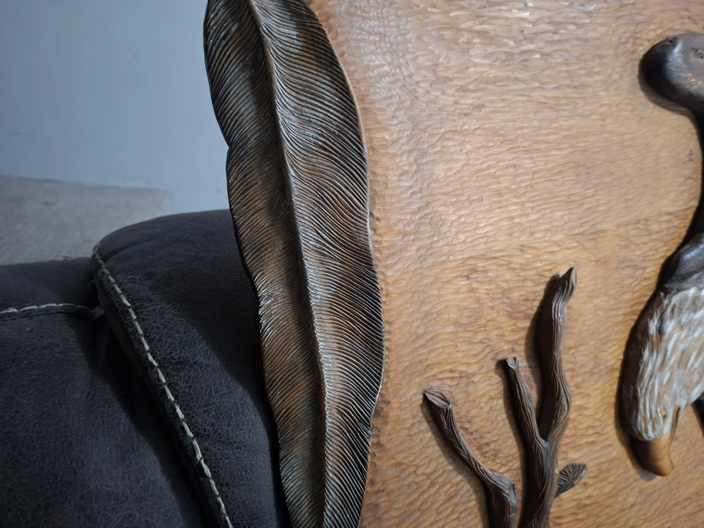 Carved Wood Eagle Wall Art - photo 5