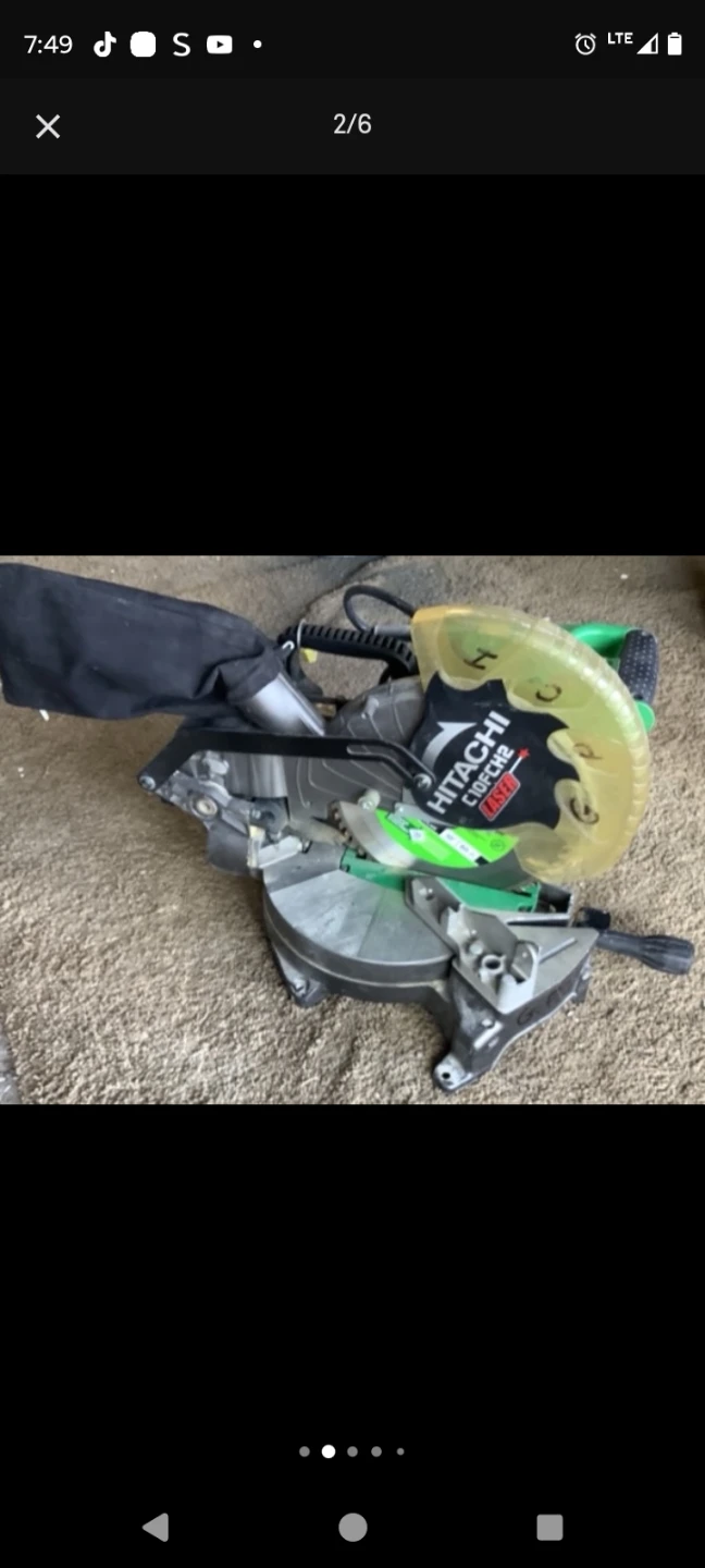 Hitachi C10FC2 Miter Saw
