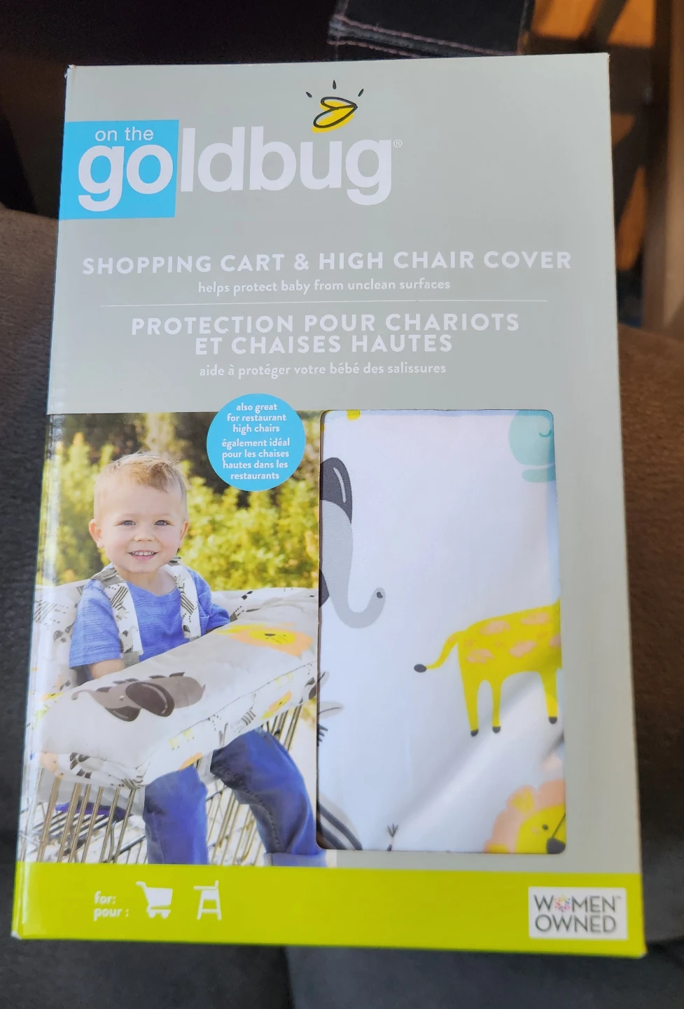 Goldbug Shopping Cart & High Chair Cover
