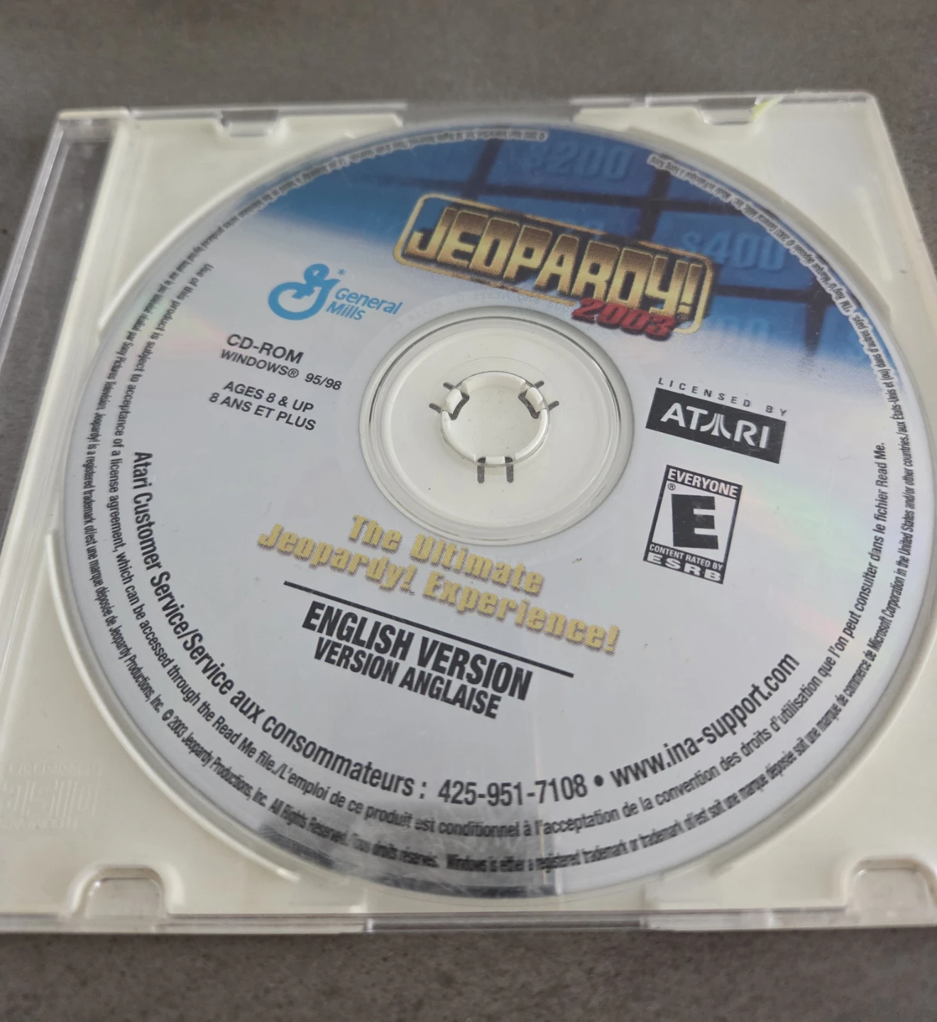 Jeopardy! 2003 CD-ROM Game