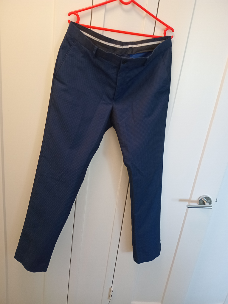 Men's Blue Suit Jacket and Pants - photo 2