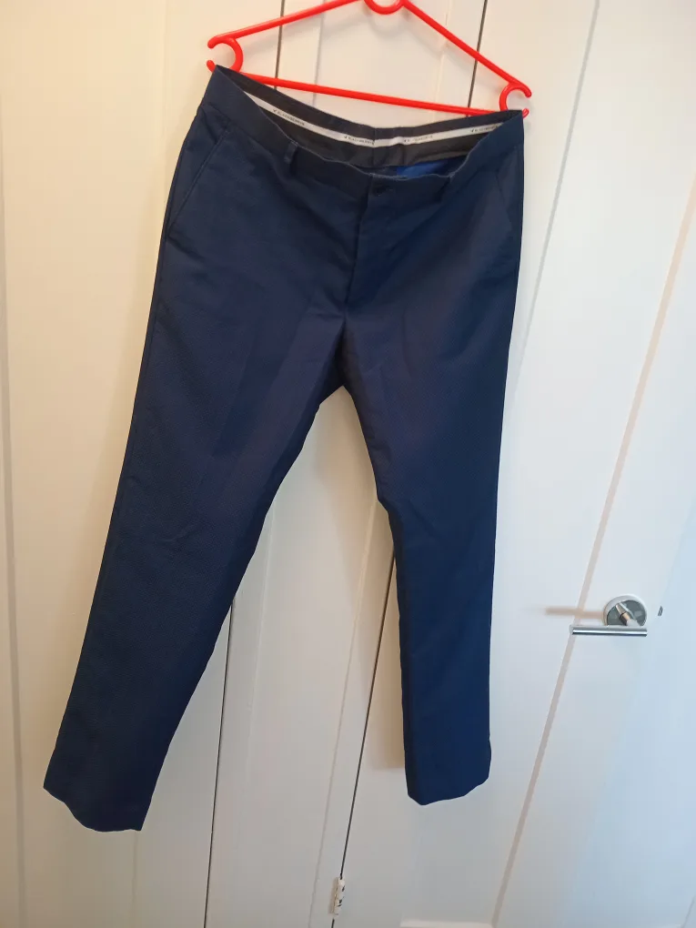 Men's Blue Suit Jacket and Pants - photo 2
