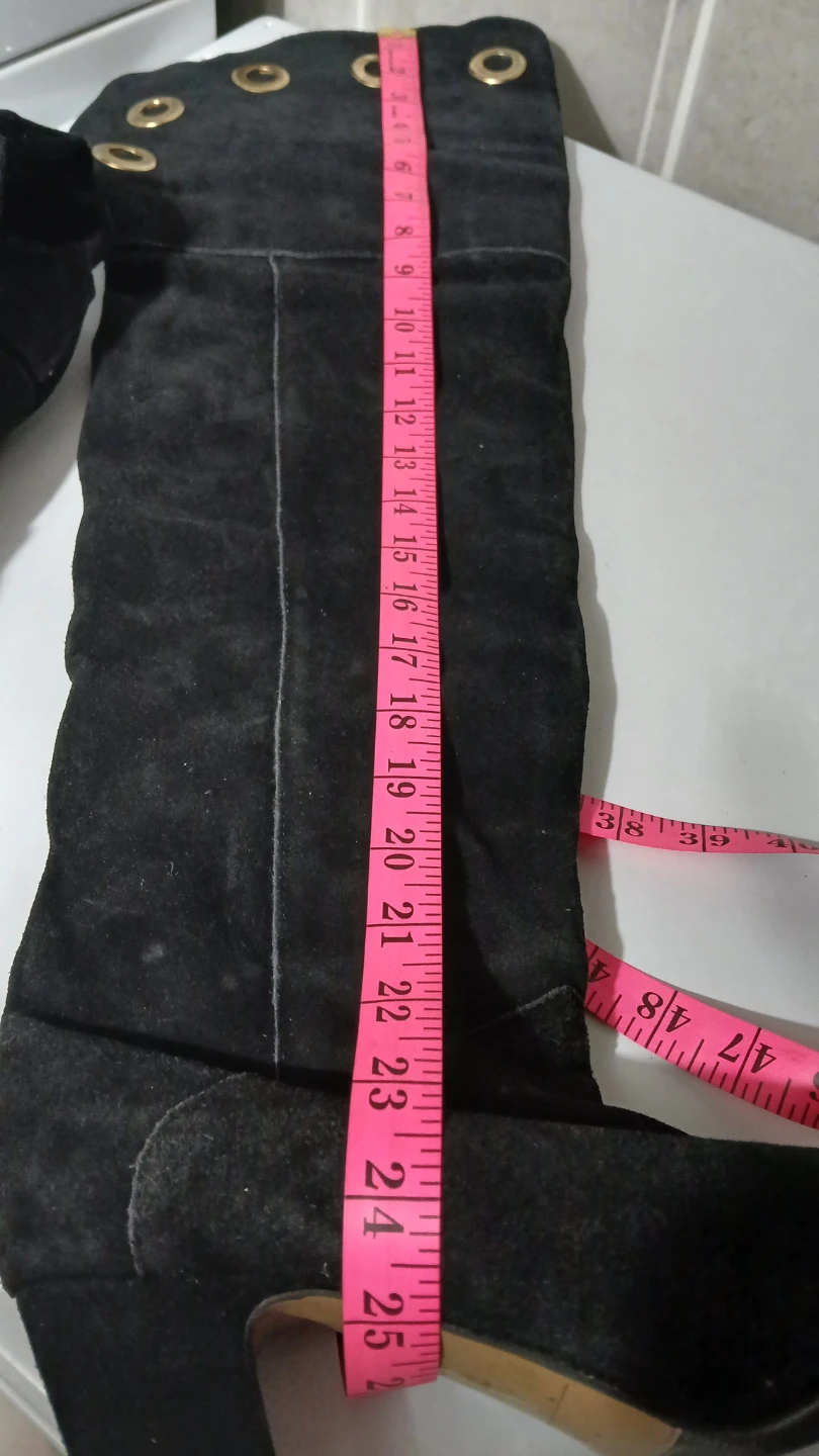 Ladies black suede boots for $10.00 - photo 3