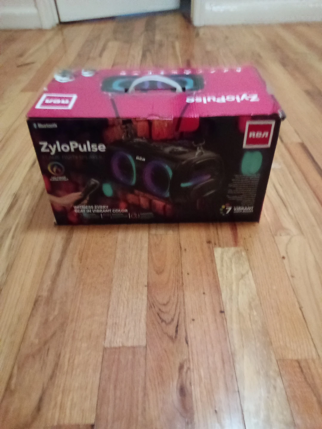 RCA ZyloPulse Bluetooth Speaker with Lights - photo 2