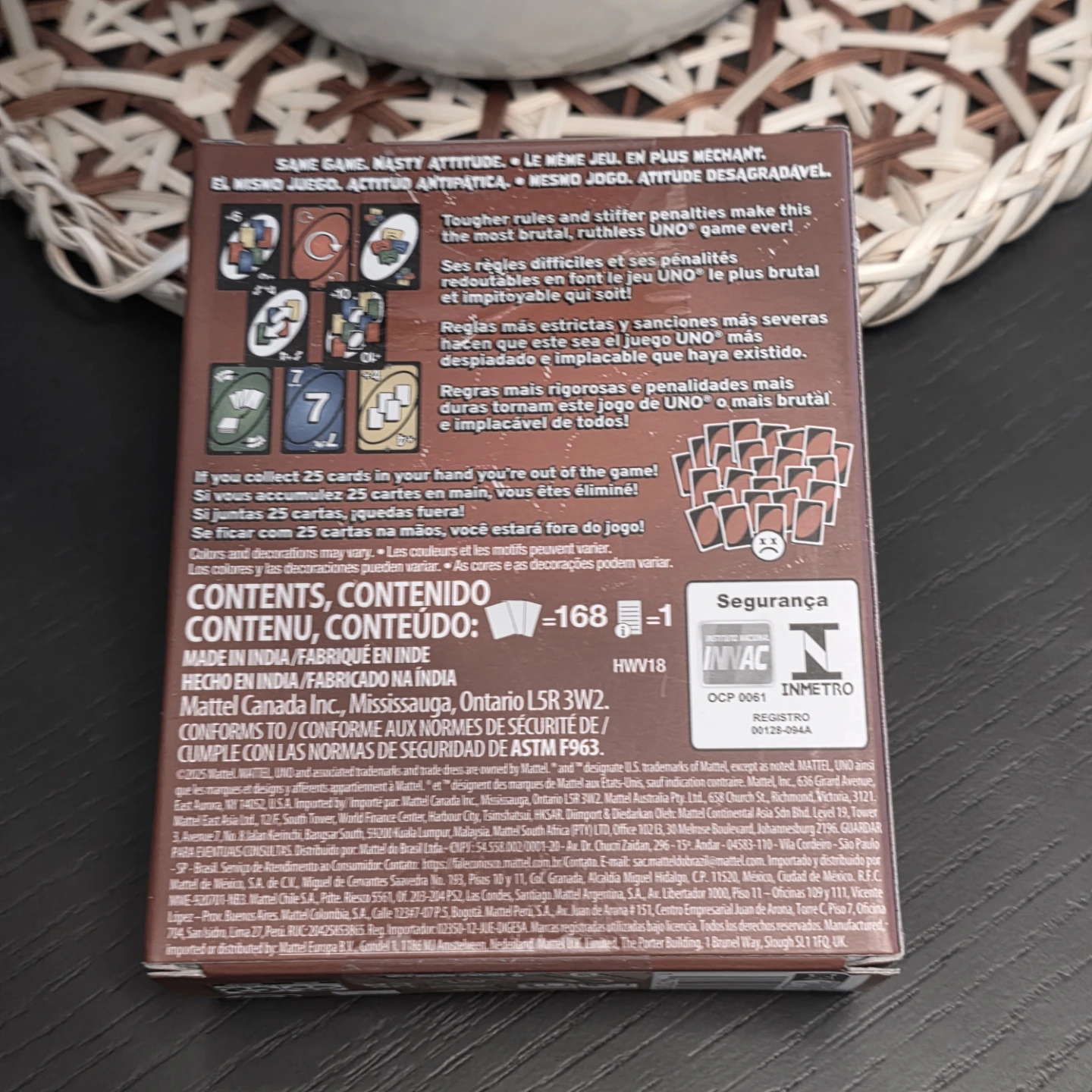 UNO Show 'Em No Mercy Card Game - photo 2