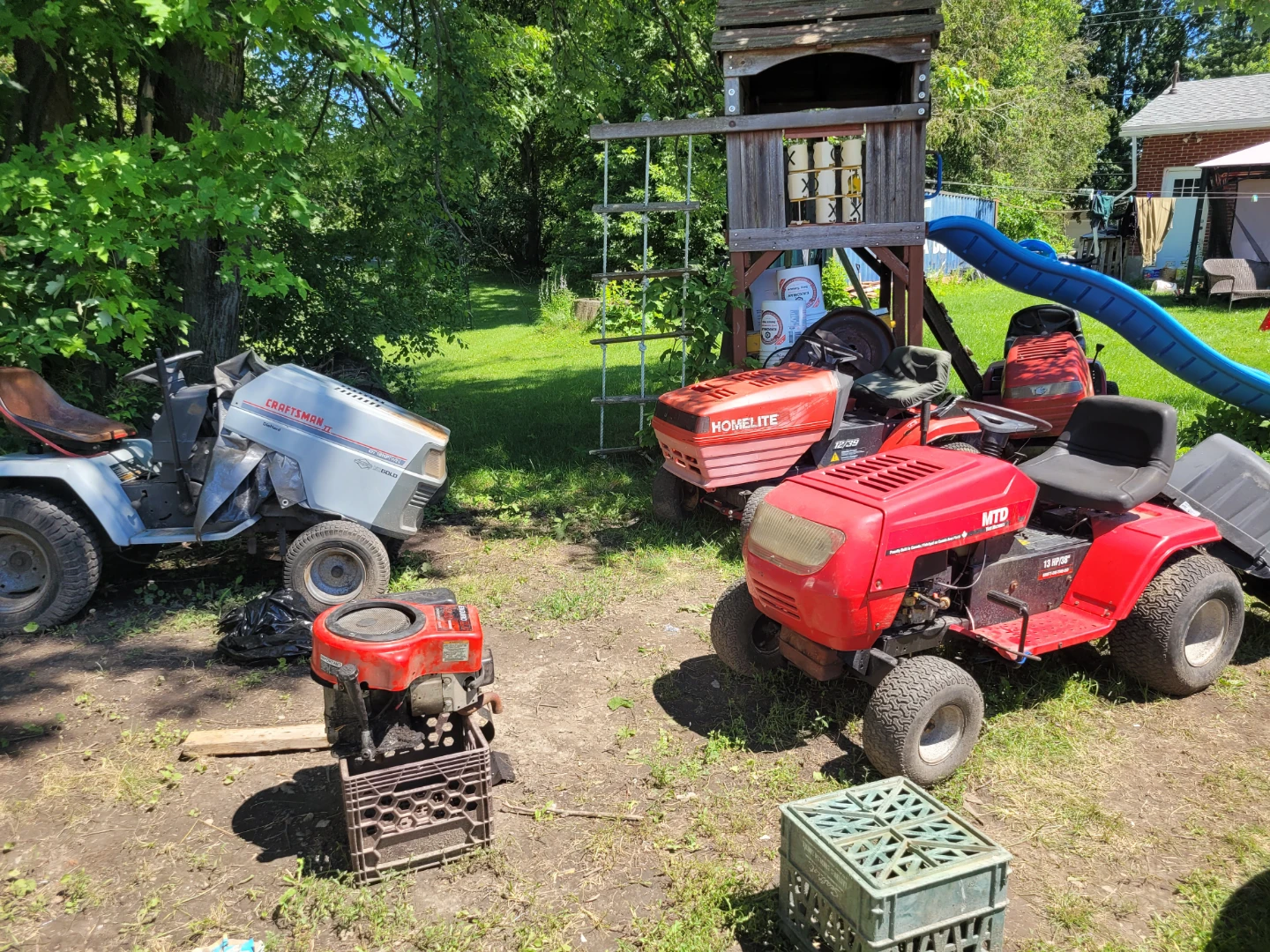 4 Riding Lawn Mower MTD TORO HOMELITE CRAFTSMAN