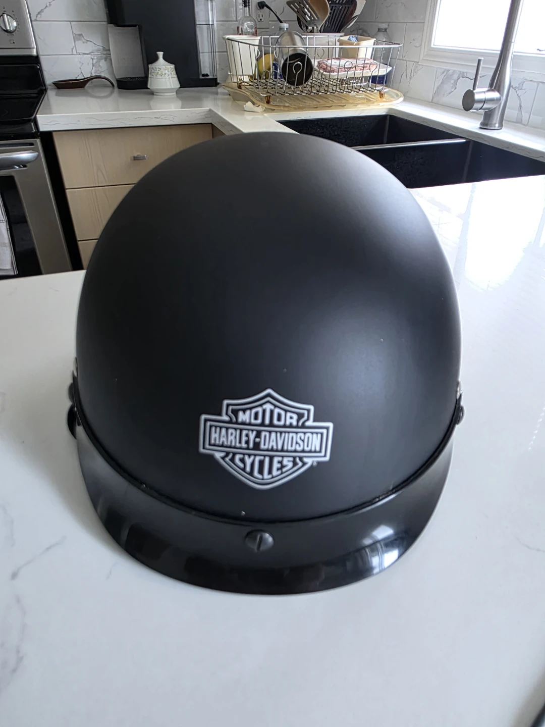 Harley davidson half helmet brand new