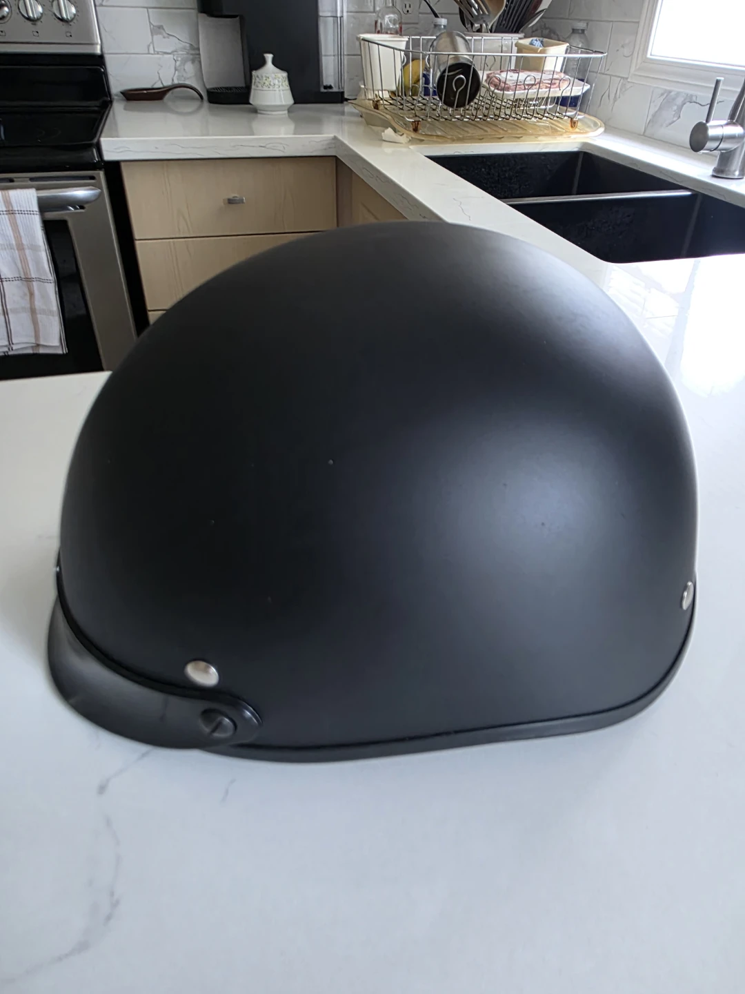 Harley davidson half helmet brand new - photo 2
