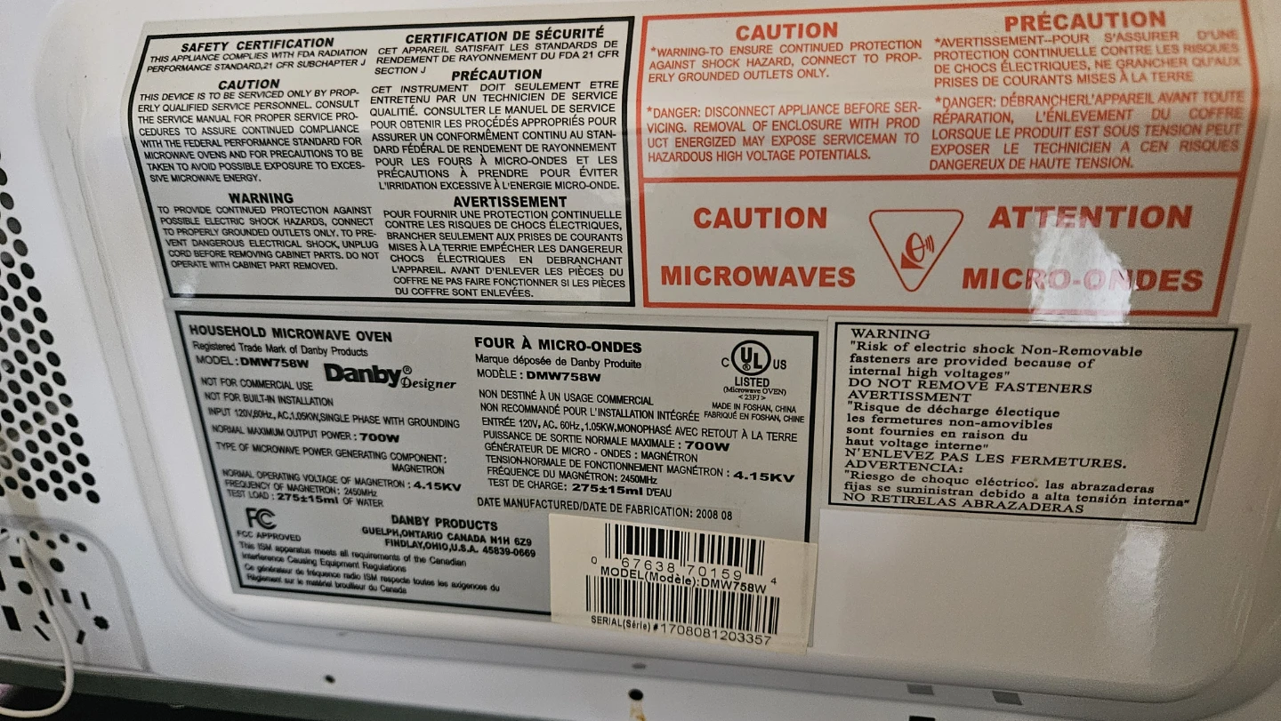 Danby Microwave - photo 3