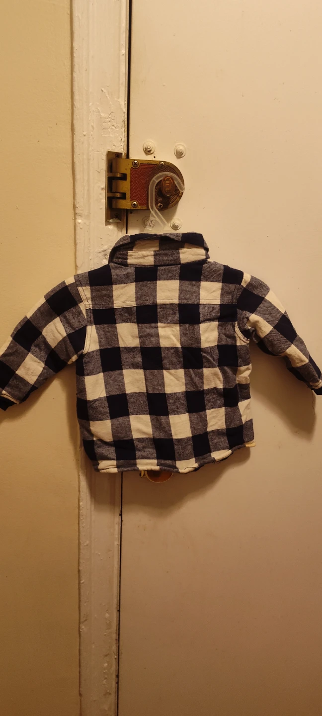 Baby's Plaid Flannel Shirt Size 18months - photo 2