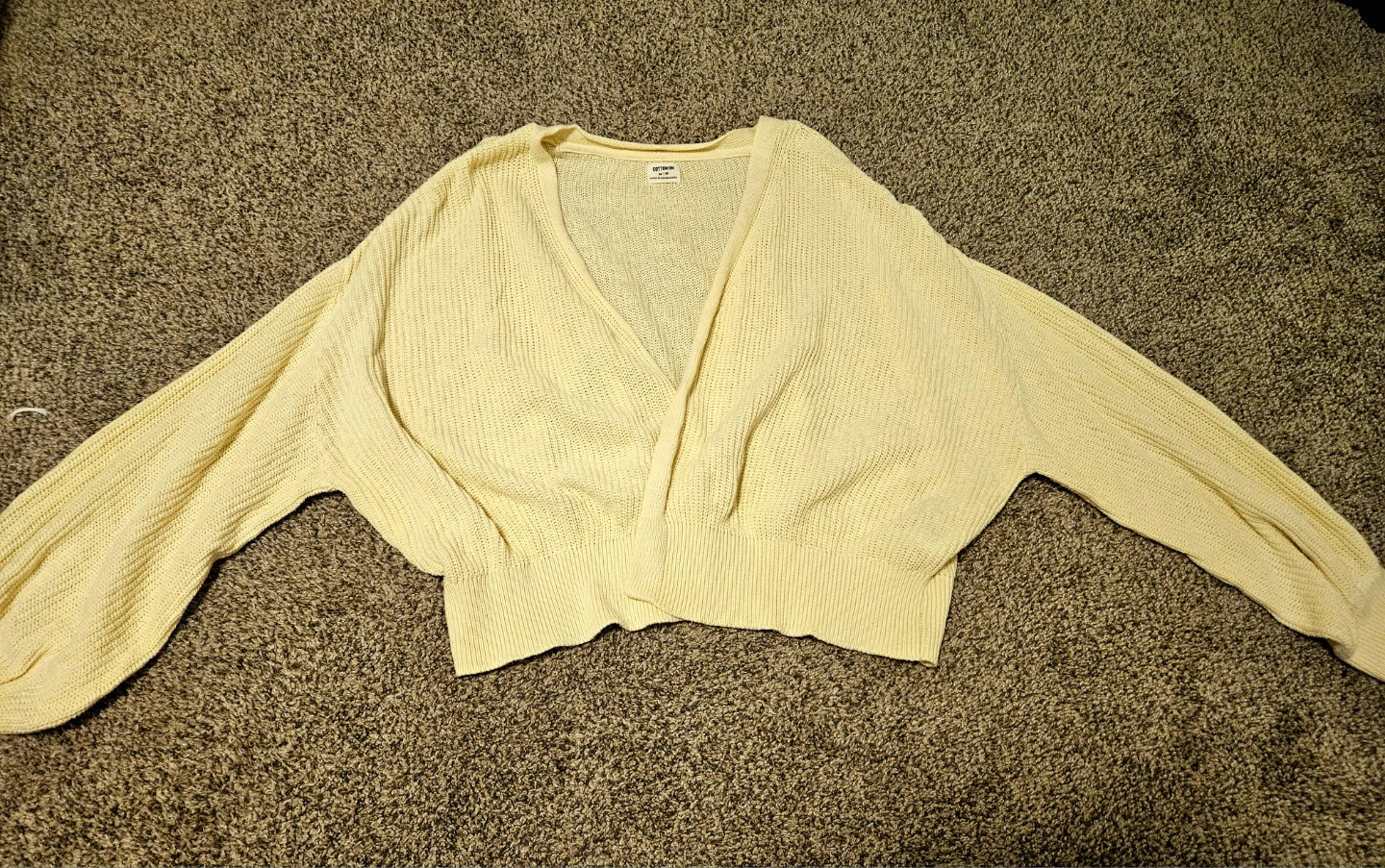 Cotton On Yellow Knit Sweater