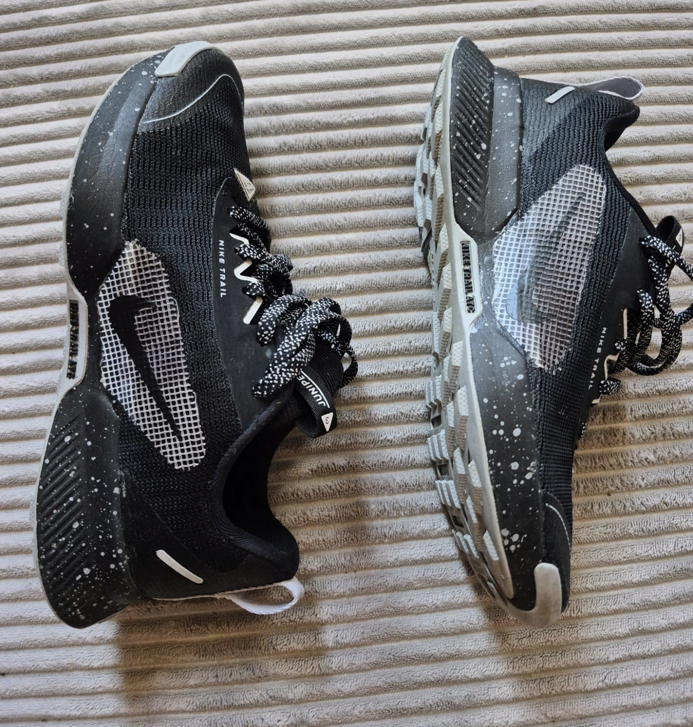 Nike Trail 3 Size 7 Wmns Running Shoes Black