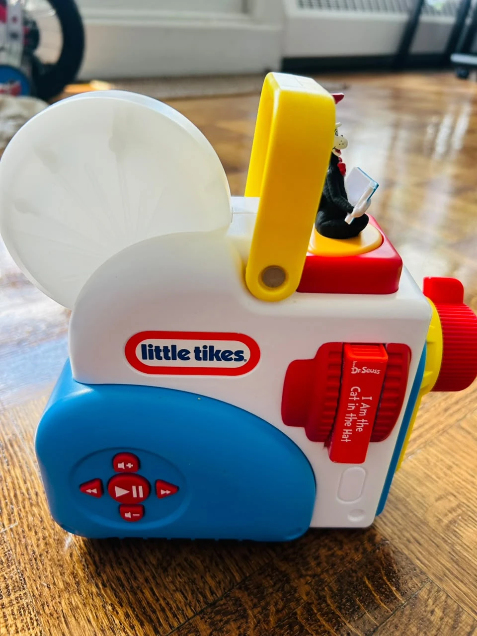 Little Tikes projector toy with The Cat in the Hat stories