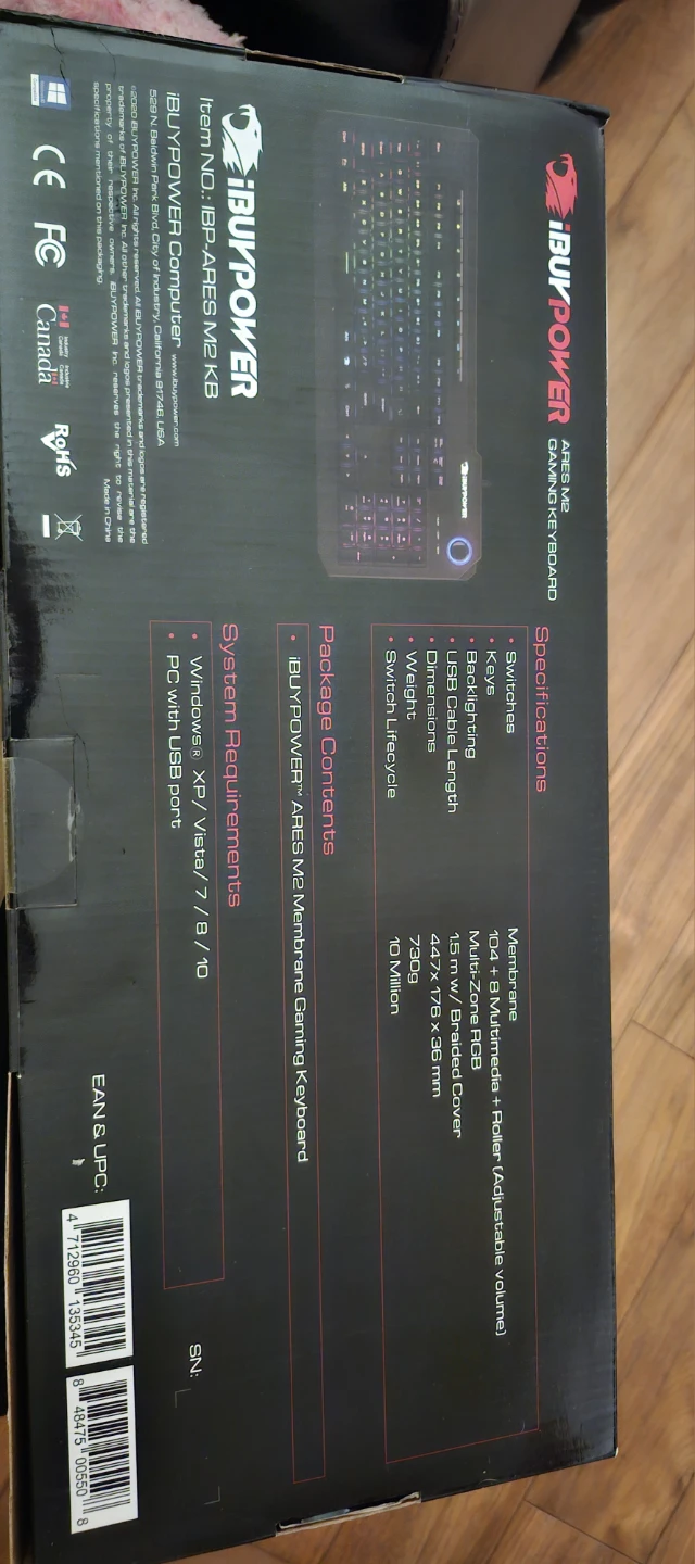 iBUYPOWER Ares M2 Gaming Keyboard - photo 2