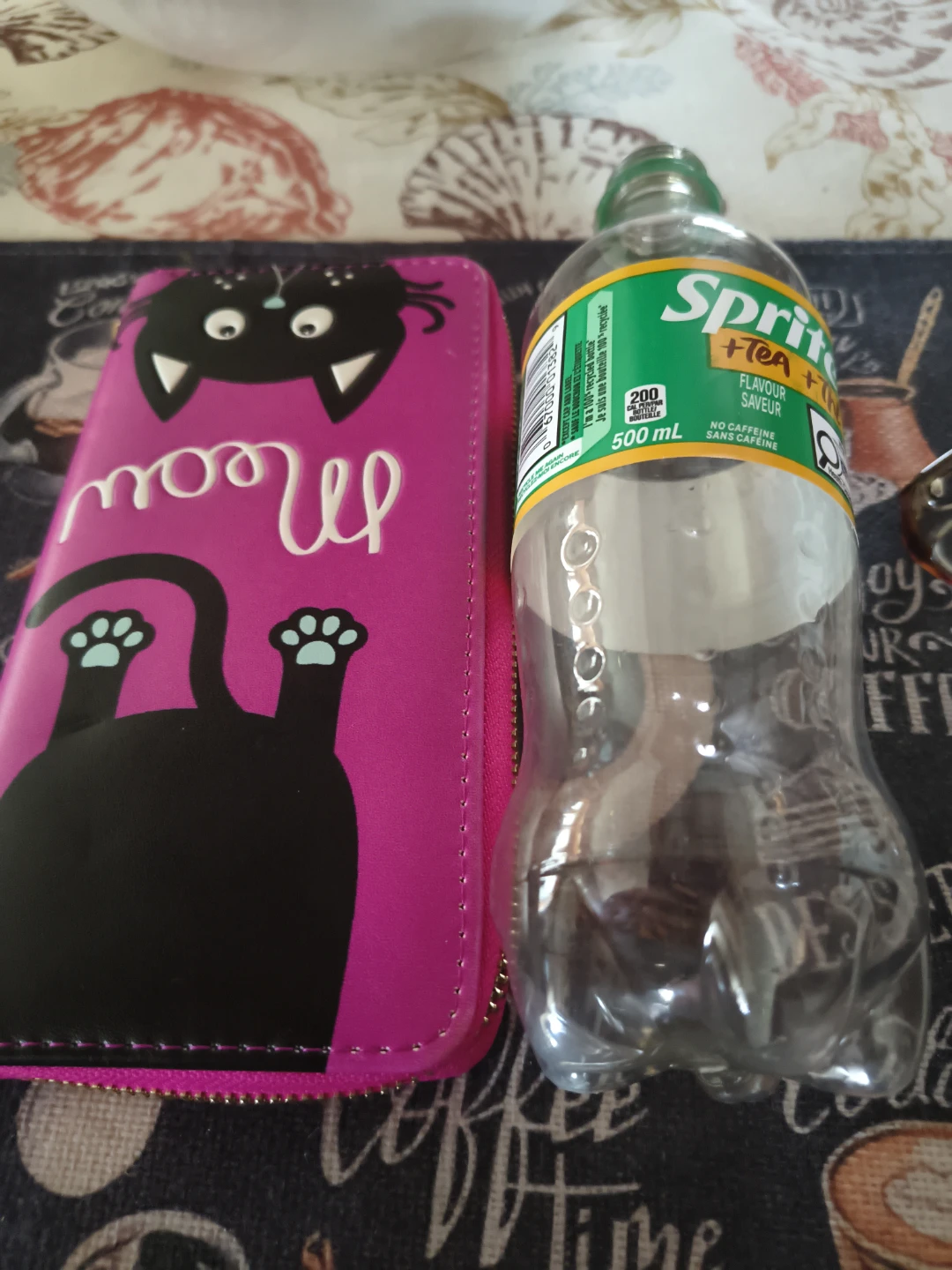 Pink Cat "Meow" Zipper Wallet - photo 4