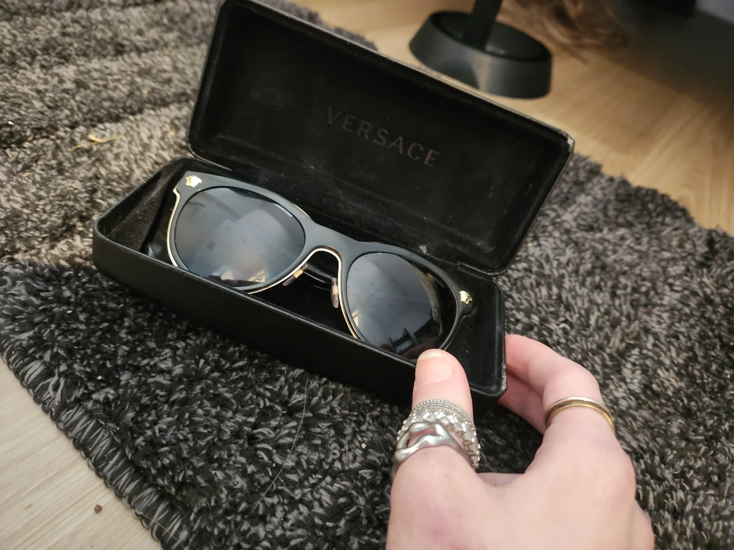 Versace Sunglasses with Case