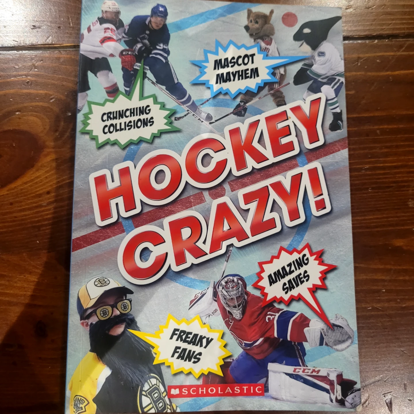 Hockey Crazy! Scholastic Book