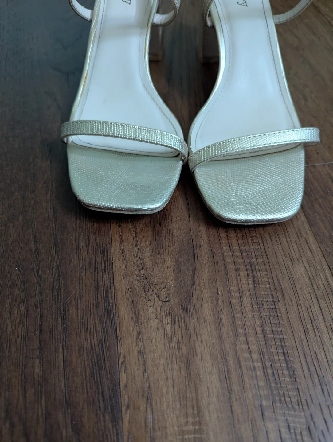 Gold MY STORY Heeled Sandals Size 8 Women's - photo 2