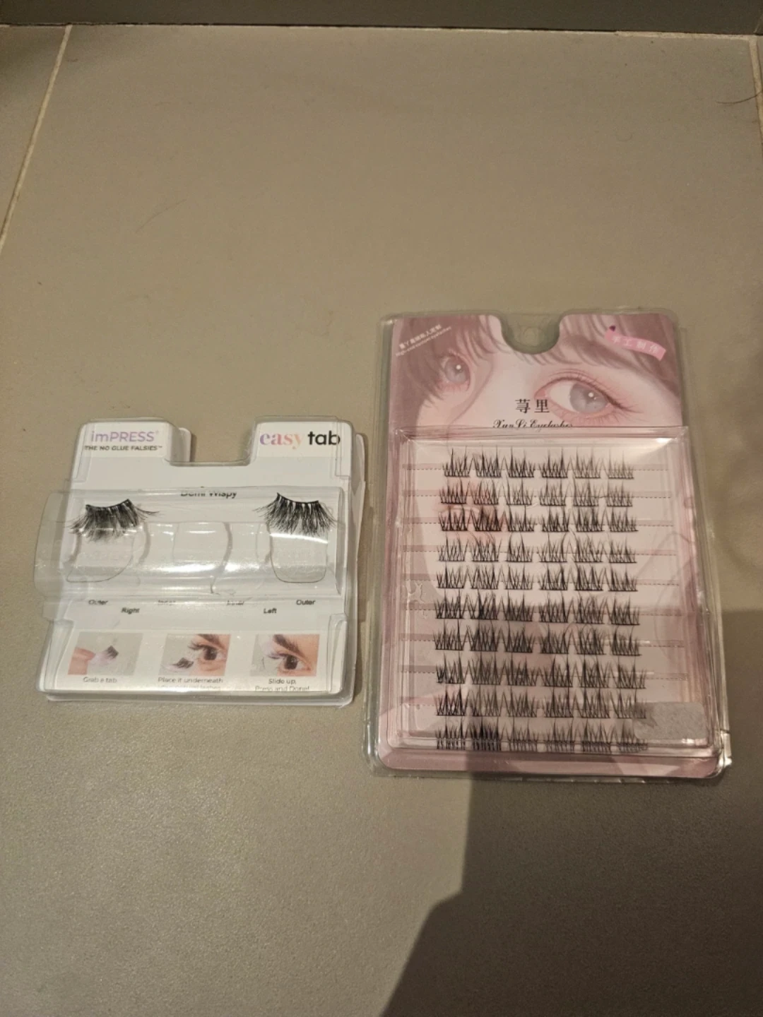 Kiss imPRESS & Faux Ai Lash Individual Lashes