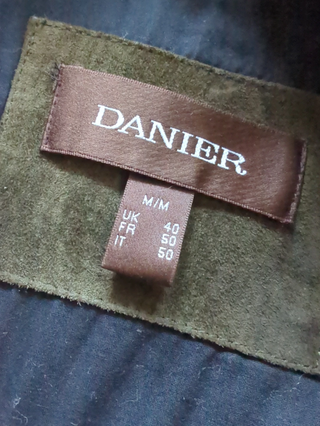 Danier Suede Hooded Jacket Mens M - photo 3