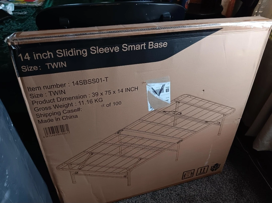 14 inch Folding Bed Frame - Twin - photo 2