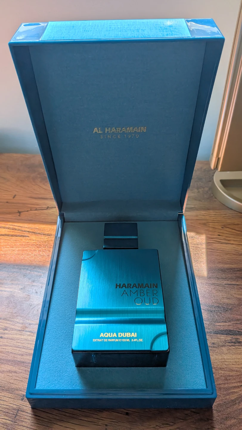 Al Haramain Amber Oud Aqua Dubai Eau de Parfum 100ml - photo 4