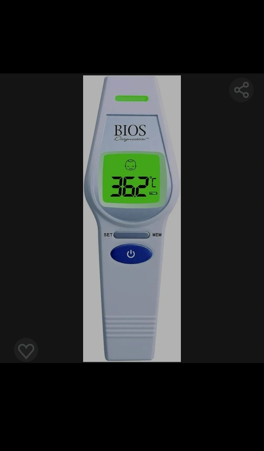 BIOS Diagnostics Non Contact Forehead Thermometer - photo 3