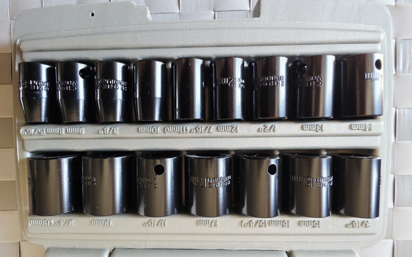 Socket Set in Grey Case - photo 4