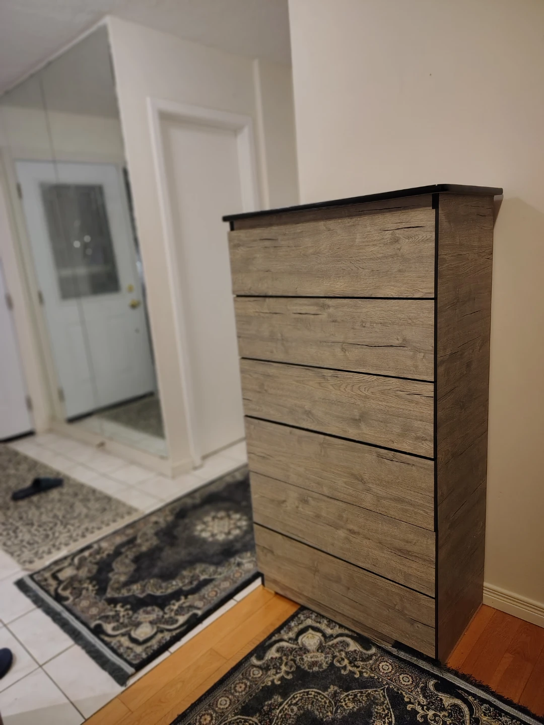 Wooden 6-Drawer Dresser