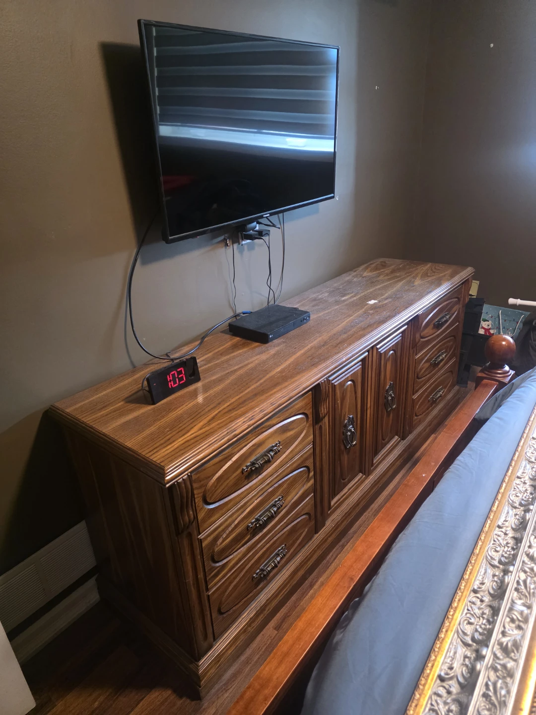 Vintage Wooden Dresser