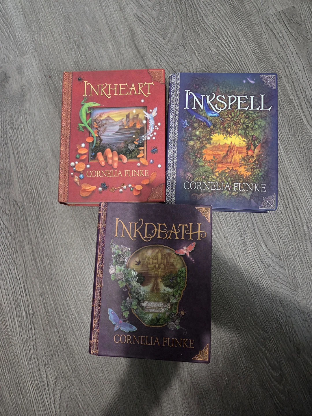 Inkheart Trilogy Hardcover Book Set by Cornelia Funke (3 Books)
