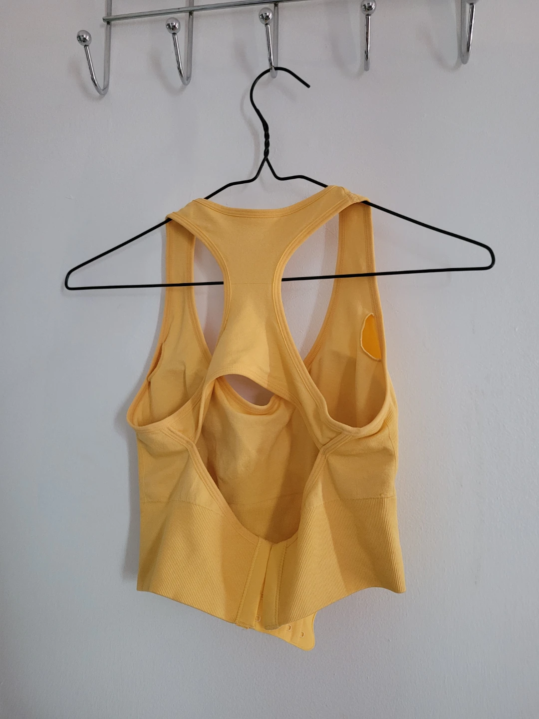 Yellow Sports Bra Tank Top - photo 3