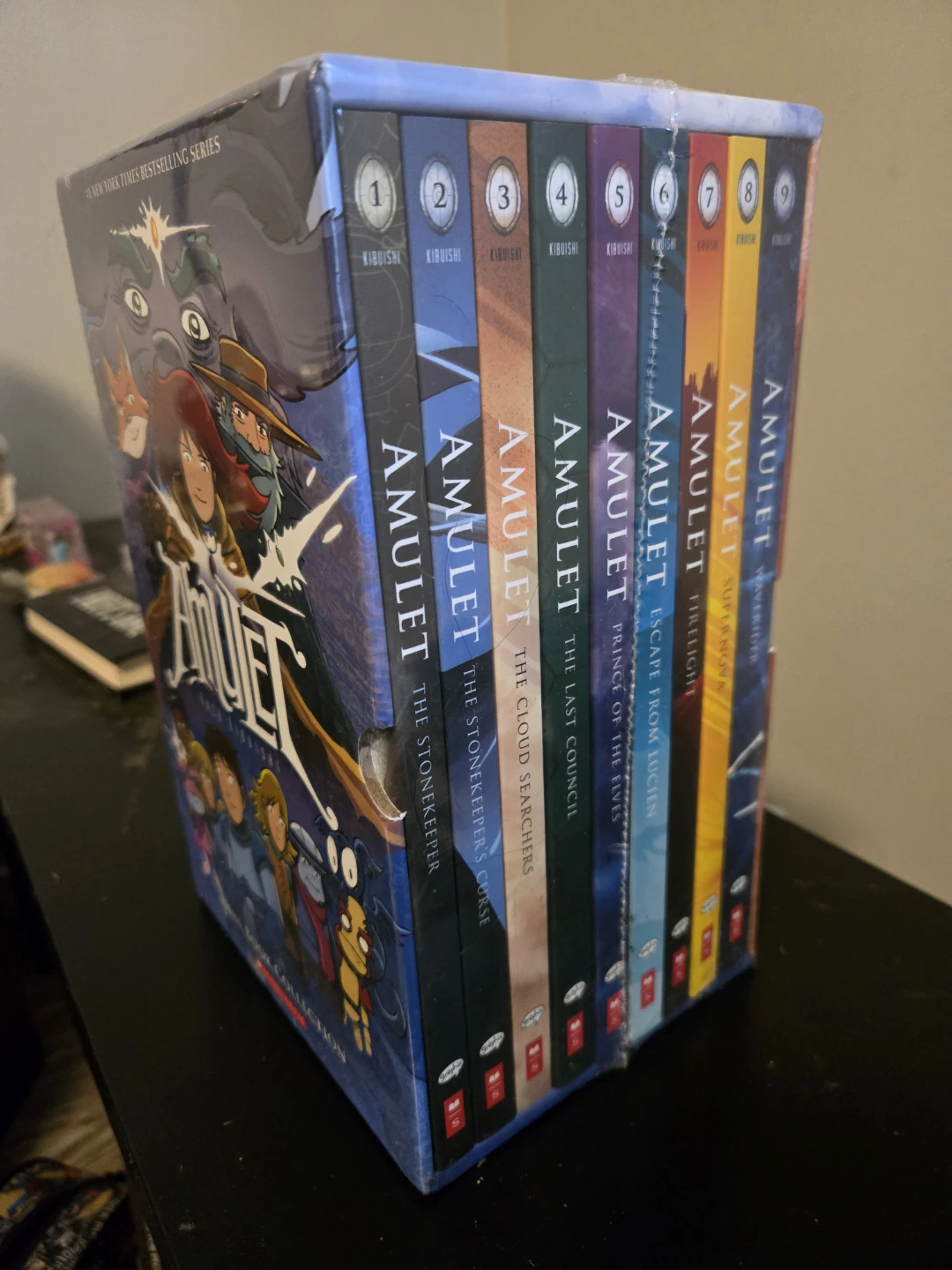 Amulet Nine Book Collection by Kazu Kibuishi
