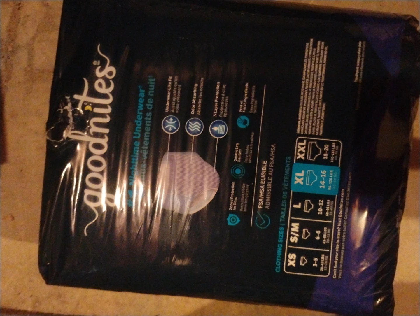GoodNites Boys XL Nighttime Underwear (21 Count)