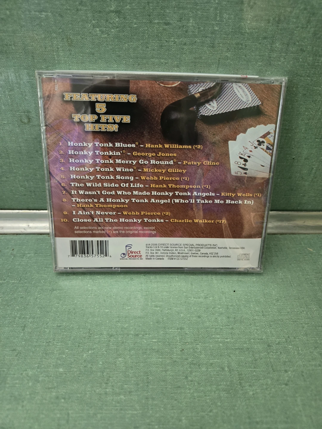 Honky Tonk Country CD - photo 2