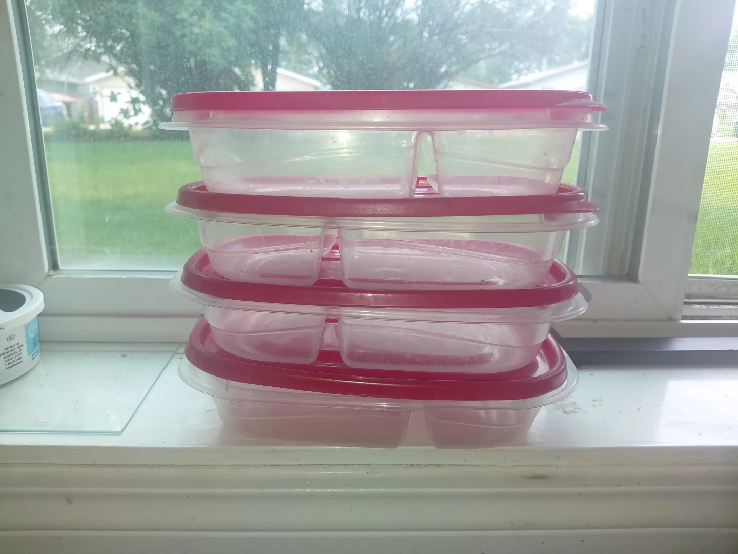 Stackable Food Containers with Lids