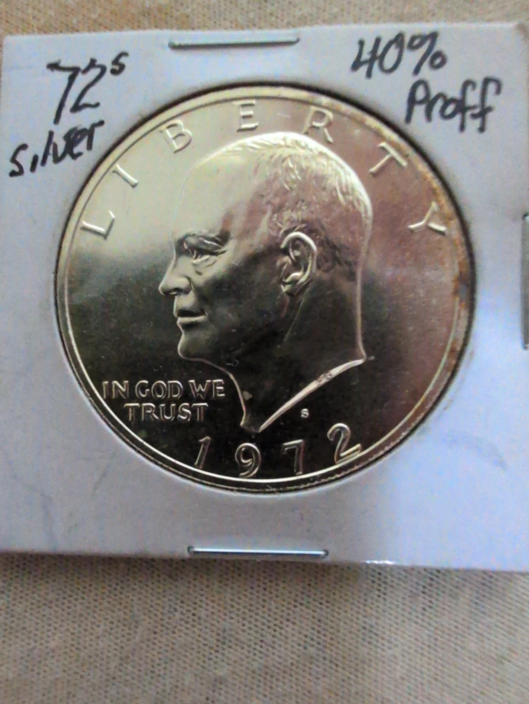 1972 United States Eisenhower Dollar Coin