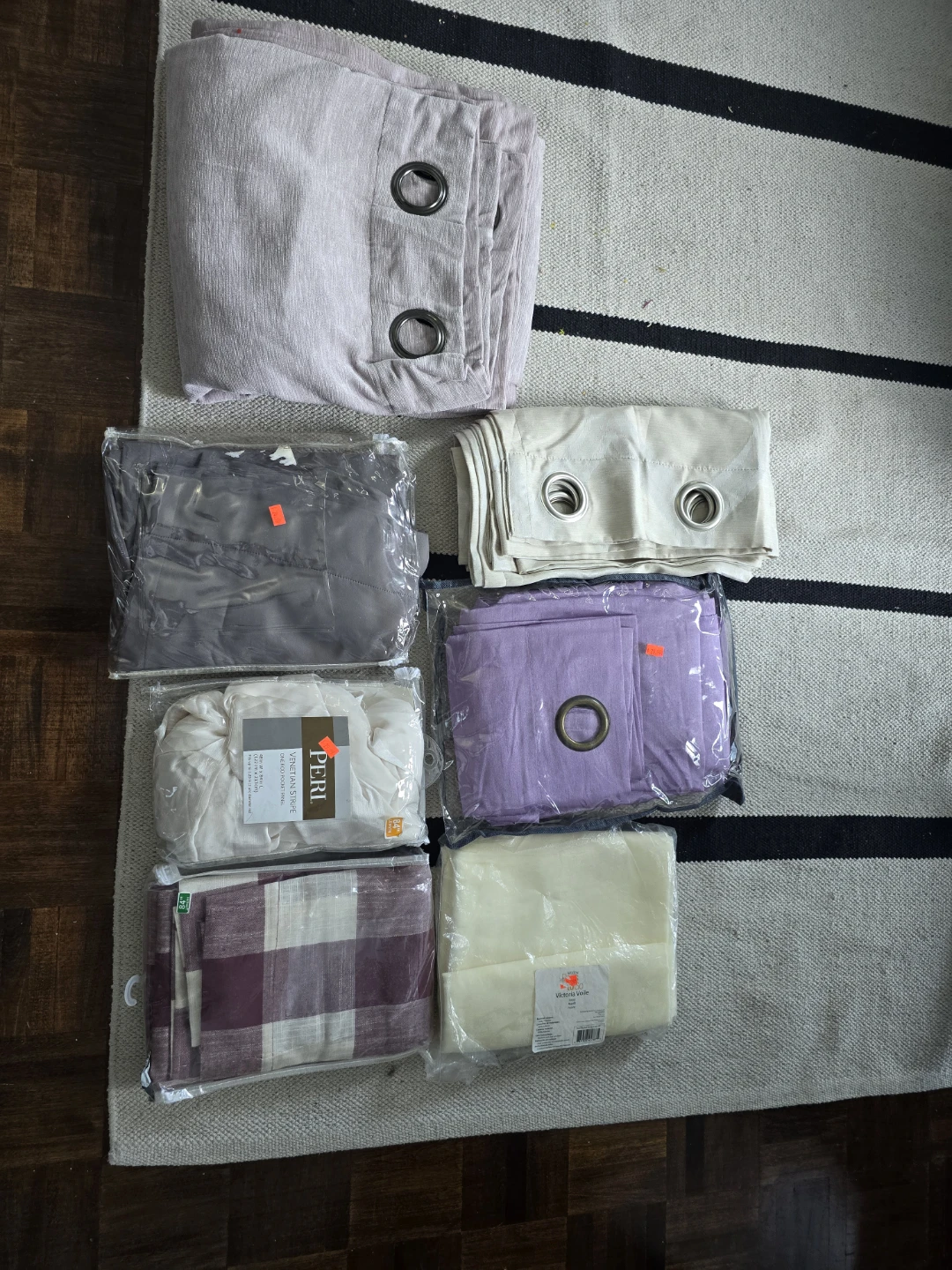 Peri Venetian Stripe One Rod Pocket Panel
